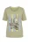 LAURASØN Shirt  blauw / geel / riet