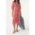 BA&SH Robe Teoli Rose
