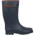 Gelert Dames/Dames Faux Fur Gevoerde Wellington Laarzen (Marine)