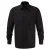 Russell Collection Katoenen Poplin Easy-Care overhemd voor heren (Zwart)