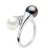 Ring YOU AND ME Tahitian Parels en Zoetwater 8-9mm White Gold