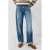 QS barrel jeans – blauw