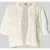 MORE & MORE cardigan met florale print en met siersteentjes