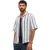 Doorknoop polo Butcher of Blue blauw wit gestreept deel van set