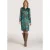 EsQualo Dress Fancy Sateen Expressive Roots Print