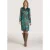EsQualo Dress Fancy Sateen Expressive Roots Print