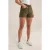 We Fashion Short Army Green