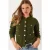 Gegokt Brei Cardigan met Knopen Sluiting