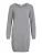 VILA Gebreide jurk  grijs