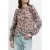 French Connection Molly Emina Ruffle Slv Top Multi