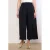 LOLALIZA wide leg high waist broek donkerblauw