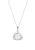 faina Ketting  zilver / wit
