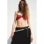 Mango wide leg broderie broek – zwart