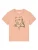 Watapparel Shirt ‘ Growth’  donkergroen / abrikoos