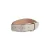 Manfield suède riem lichtbeige