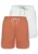 Felix Hardy Broek  pastelgroen / oranje / wit