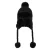 Mountain Warehouse Dames/Dames Sierra Gebreide Thermische Muts (Zwart)