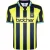 Score Draw Heren Retro 1999 Manchester City FC uittenue (Geel/zwart)