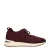 La Strada knitted sneakers met strass aubergine
