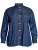 Zizzi Blouse ‘Dami’  donkerblauw