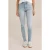 We Fashion 5-pocket High Waist Bright Blue