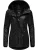 Ragwear Winterjas  zwart