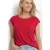 Shirt met hangende schouders en boothals