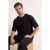 TRENDYOL MAN Heren Zwart Effen Kort Relaxed fit T-shirts