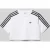 adidas Originals Boxy fit T-shirt met contrasterende strepen