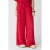 Shoeby wide leg high waist casual broek rood