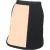Missoni Color-Block minirok in zwart en nude wol