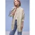 Street One Dames Lange blouson in Beige