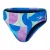 Speedo Zwemshort met abstracte all-over print voor meisjes (Blauw/roze)