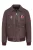 Heren bruin leren bomberjack G-1 Aviator kraag – Maverick