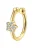 Hey Happiness Oorbellen ‘Solaris Cuff’  goud