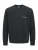 JACK & JONES Sweatshirt ‘JWHDOVER’  zwart / wit