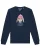 Watapparel Sweatshirt ‘ Hase ‘  navy / gemengde kleuren