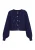 faina Gebreid vest  navy