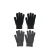 ONLY handschoenen ONLMAGIC – set van 2 zwart/donkergrijs