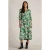 White Stuff Lucy Midi Dress Green Print