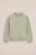 Blue Ridge – Jongens relaxed fit sweater met opdruk – Oversized – Lichtgroen – Katoen –