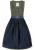 STOCKERPOINT Dirndl ‘Cora’  blauw / donkerblauw / olijfgroen