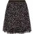 EsQualo Skirt Mesh Animal Steps Print