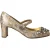 Dolce & Gabbana Gouden Jacquard Kristallen Mary Janes Pumps Schoenen