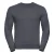 Russell Heren Authentieke Sweatshirt (Slimmer Cut) (Konvooi Grijs)