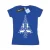 Disney Dames/Dames Frozen Kerstboom Katoenen T-Shirt (Koningsblauw)