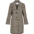 Vila vileova l/s button coat noos 14115242 coffee bean