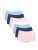 SLOGGI Slip  lichtblauw / donkerblauw / pink / wit