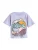 Next Shirt  pastelblauw / lavendel / oranje / zwart
