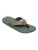 BILLABONG Teenslippers ‘OffShore Impact’  bruin / olijfgroen / zwart